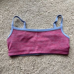 Vitality Daydream Square Bra - Raspberry Medium